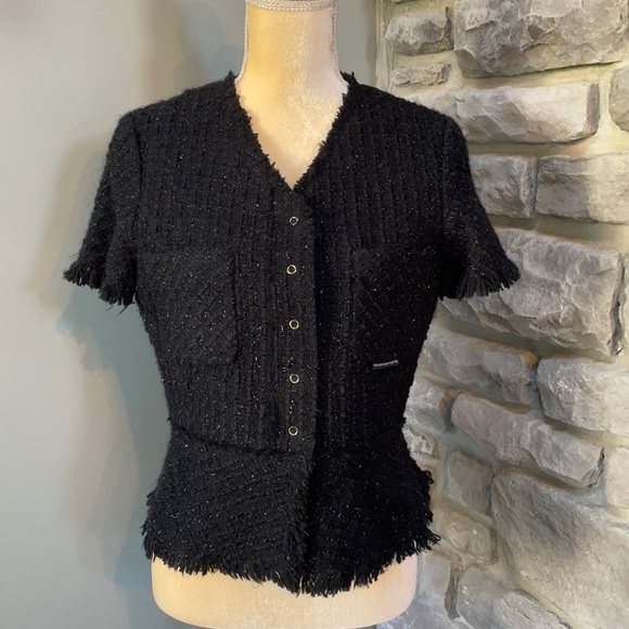 Alexander Wang Tops - Alexander Wang short sleeve wool blend top/sweater